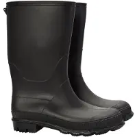 Mountain Warehouse Kinder/Kinder effen Wellington Laarzen (Zwart)