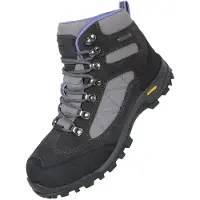 Mountain Warehouse Dames/Dames Storm Suède Waterdichte Wandelschoenen (Grijs)