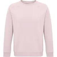 Sols Unisex Adult Space Organic Raglan Sweatshirt (Lichtroze)