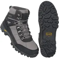 Mountain Warehouse Heren Storm Extreme Suede Waterdichte Wandelschoenen (Donkergrijs)