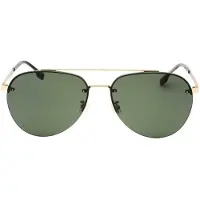 HUGO BOSS Matte zonnebril heren (Goud)