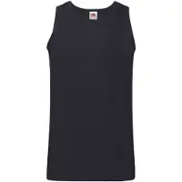 Fruit Of The Loom Unisex Adult Valueweight Athletic Tank Top (Deep Navy)