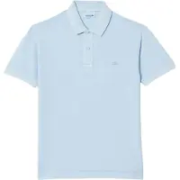 Lacoste Unisex Klassiek poloshirt voor volwassenen Natural Dyed (Blauw)