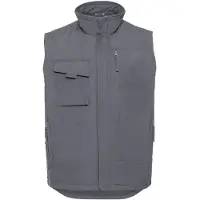 Russell athletic Russell Heren Gilet voor zwaar gebruik (Konvooi Grijs)