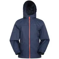 Mountain Warehouse Kinderen/Kinderen Torrent waterdichte jas met getapete naad (Blauw)