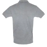 Sols Heren Perfect Pique Korte Mouw Poloshirt (Grijze Mergel)