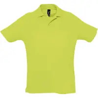 Sols Heren Zomer II Pique Poloshirt met korte mouwen (Appelgroen)