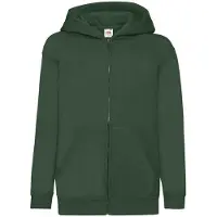 Fruit Of The Loom Kinderen/Kinderkapjes Sweatshirt (Fles groen)