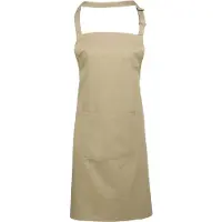 Premier Dames/Dames Kleuren Bipschort Met Zak / Werkkleding (Khaki)