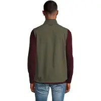 Sols Heren Rallye Soft Shell Bodywarmer Jacket (Donkergroen)