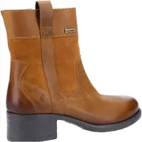 Hush puppies Dames Saskia Leren Boots (Tan)