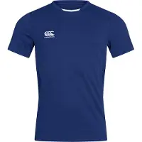 Canterbury Unisex T-shirt Club Dry voor volwassenen (Koningsblauw)