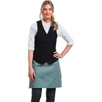 Premier Vrouwen/Dames Gevoerde Waistcoat (Zwart)