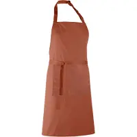 Premier Dames/Dames Kleuren Bipschort Met Zak / Werkkleding (Pakket van 2) (Kastanje)