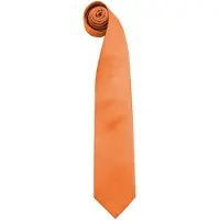 Premier Heren Kleuren Mode Stropdas (Oranje)