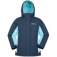 Mountain Warehouse Honing ski-jas voor kinderen (Marine)