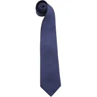 Premier Heren Kleuren Mode Stropdas (Marine)