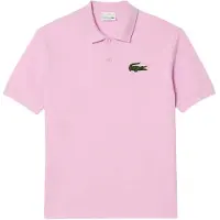 Lacoste Unisex L.12.12 Original Pique Poloshirt voor volwassenen (Roze)