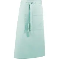 Premier Unisex Kleuren Barschort / Werkkleding (Lange Continentale Stijl) (Pakket van 2) (Aqua)