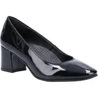 Hush puppies Dames/dames Anna leren pumps (Zwart)