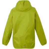Regatta Groot Buitenshuis Kinderen/Kinderen Lever II Packaway Rain Jacket (Grenoble groen/wild lime)
