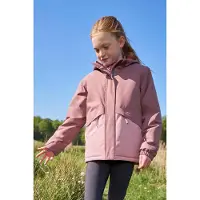 Mountain Warehouse Cyclone Waterdichte Gewatteerde Jas voor Kinderen/Kinderen (Roze)