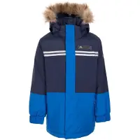 Trespass Regenjas Laytone voor kinderen (Marineblauw)
