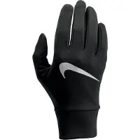 Nike Dames/Dames Tech Lichtgewicht Hardloophandschoenen (Zwart/Zilver)