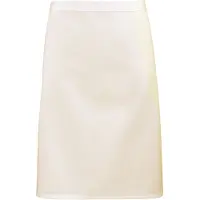 Premier Dames/Dames Mid-Length Apron (Pakket van 2) (Natuurlijk)