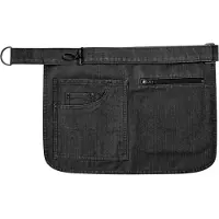 Premier Volwassenen Unisex Metro Utility Hip Apron (Zwarte denim)