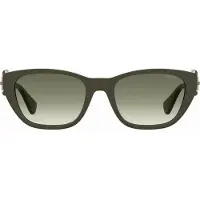 Moschino Dames Buckle Zonnebril (Bruin)