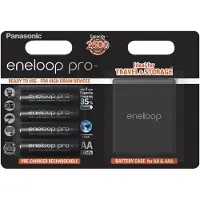 Eneloop Panasonic eneloop pro 4x AA 2500mAh - 4er Blister + Box (BK-3HCDEC4BE)