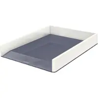 Leitz Brievenbak Wow A4 wit/grijs | 4 stuks