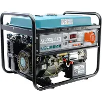 Könner&Sohnen KS 7000E-3 ATS, 5000 W, 400 V, 25 liter, benzine, 50 Hz, 12 V