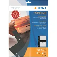 Herma fotophan 13x18 cm zwart
