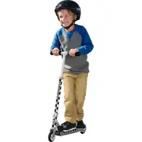 Razor A Special Edition - Step - Zwart Wit Geblokt - Opvouwbaar - Lichtgewicht Aluminium - Voor Kinderen - Tot 65 kg - Vanaf 5 jaar