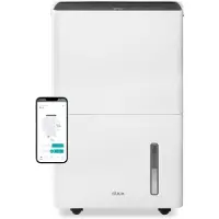 Duux Bora Smart Luchtontvochtiger - Ontvochtigt 20L/dag - 4 Liter Watertank - Dehumidifier met Hygrostaat - Droogmodus voor wasgoed