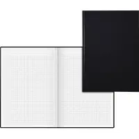 König & Ebhardt Notitieboek DIN A4 kariert 8655226 Zwart DIN A4 Geruit Aantal paginas: 96 vellen