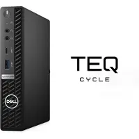Teqcycle Dell Grade A Optiplex 5080 Micro, Intel Core i5-10500T, 16GB, 256GB M.2, WIFI, W11P Premium
