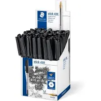 Staedtler Stick 430 Pen 50 Units Zwart Kinderen