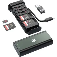 FreeWell Duo Card Reader & Holder voor SD en MicroSD