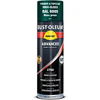 Rust-Oleum Hard Hat Advanced Spuitbus Hoogglans - RAL 6005 Mosgroen - 0,5L