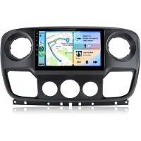 Hexinex HexinexMarket Octa-Core autoradio Geschikt voor Renault Master III Opel Movano B Nissan NV400 - Draadloos CarPlay, Android Auto, multimediaspeler, 4GB+64GB