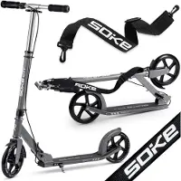 Soke City grijze scooter