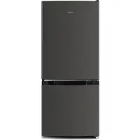 Chiq CBM117L42 - Koel-vriescombinatie - Low Frost - 117 liter - Zwart - 12 jaar garantie op compressor - Kleine koelkast 114 CM hoog
