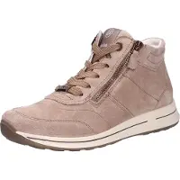 Ara Veterlaarzen 'Schnürstiefelette Damen 12-24808 95 Echtleder in grau' grijs