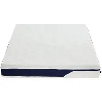 Vente-unique Matras 160 x 200 cm HD-schuim 7 comfortzones toplaag met gel vormgeheugen en afneembare hoes, dikte 22 cm - FAGANI van YSMÉE L 200 cm x H 22 cm x D 160 cm