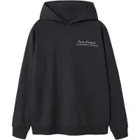 TWO SOON Sweatshirt zwart gemêleerd / wit