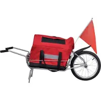 Syfax Fietstransporttrailer met 1 wiel en opbergtas