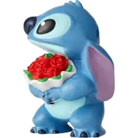 Enesco Lilo & Enesco With Roses Figure 6 Cm Blauw Kinderen